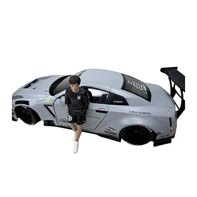 Alt view image 2 of 3 - "LB Nation" Figure #5 for 1/18 Scale Models by American Diorama
