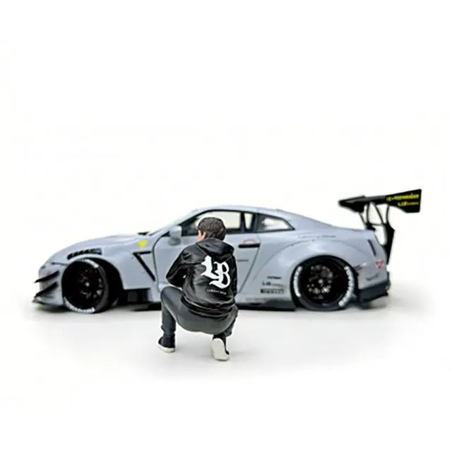 Alt view image 2 of 3 - "LB Nation" Figure #4 for 1/18 Scale Models by American Diorama
