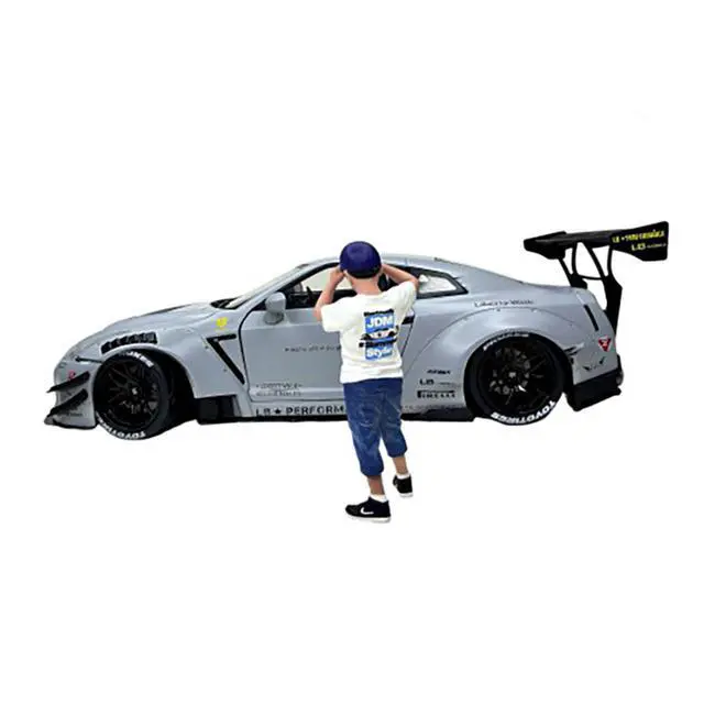 Alt view image 2 of 3 - "LB Nation" Figure #6 for 1/18 Scale Models by American Diorama