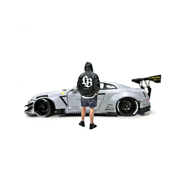 Alt view image 2 of 3 - "LB Nation" Figure #2 for 1/18 Scale Models by American Diorama