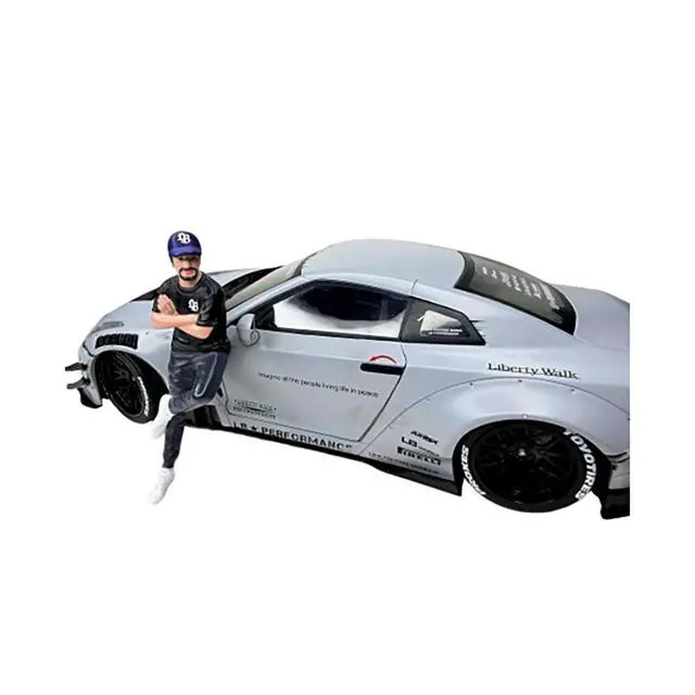 Alt view image 2 of 4 - "LB Nation" Figure #1 for 1/18 Scale Models by American Diorama