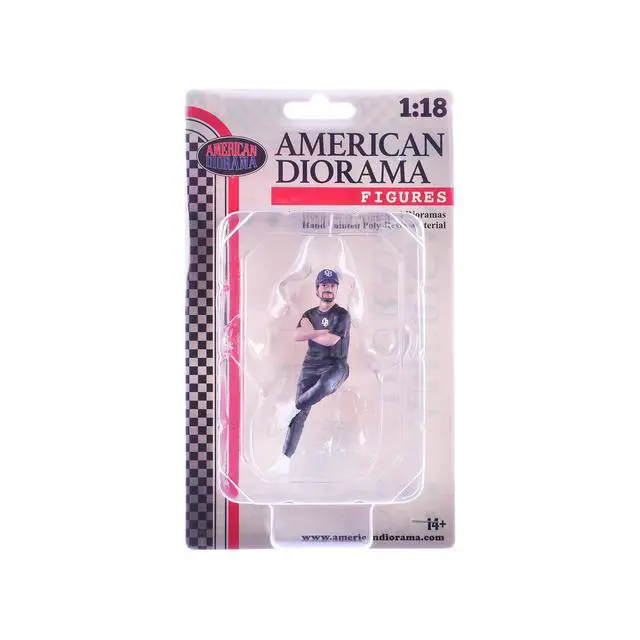 Alt view image 4 of 4 - "LB Nation" Figure #1 for 1/18 Scale Models by American Diorama