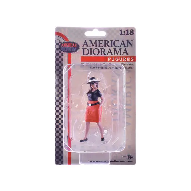 Alt view image 2 of 3 - "Hanging Out 3" Figure #6 for 1/18 Scale Models by American Diorama