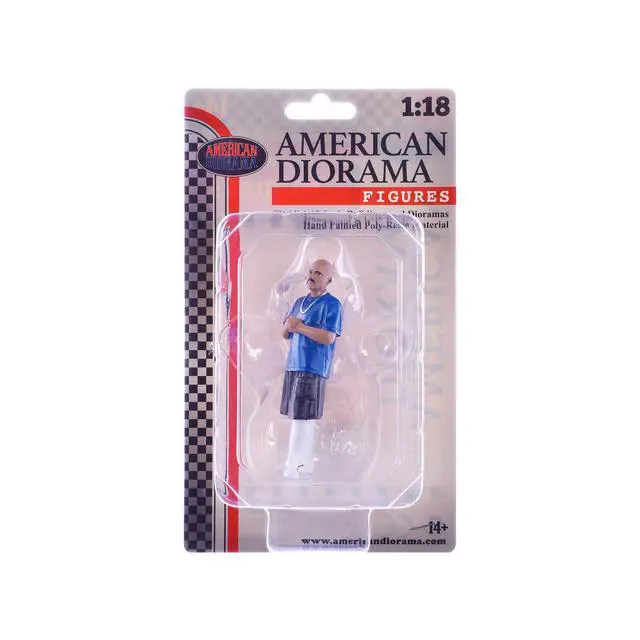 Alt view image 2 of 3 - "Hanging Out 3" Figure #3 for 1/18 Scale Models by American Diorama
