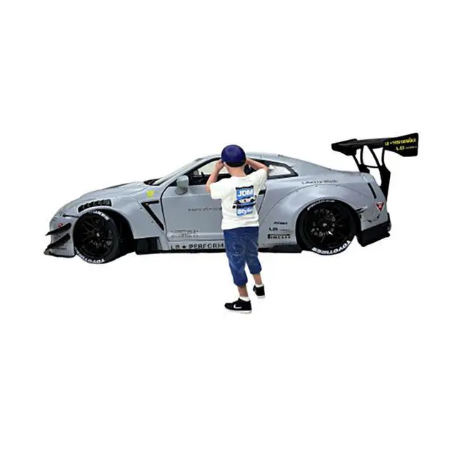 Alt view image 2 of 3 - "LB Nation" Figure #6 for 1/24 Scale Models by American Diorama
