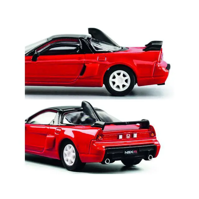 Alt view image 3 of 6 - 1995 Honda NSX-R GT RHD (Right Hand Drive) Red with Black Top "Collection" Series 1/64 Diecast Model Car by Majorette