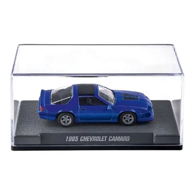 Alt view image 3 of 6 - 1985 Chevrolet Camaro Blue Metallic with Black Top "Collection" Series 1/64 Diecast Model Car by Majorette