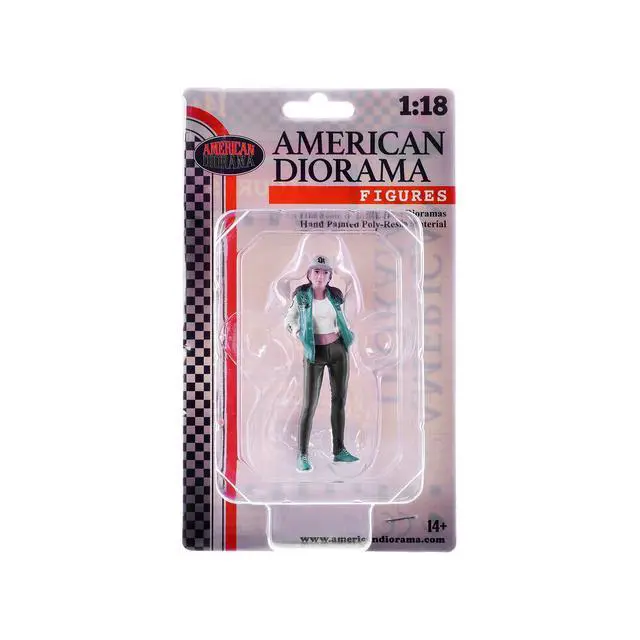 Alt view image 3 of 3 - "LB Nation" Figure #3 for 1/18 Scale Models by American Diorama