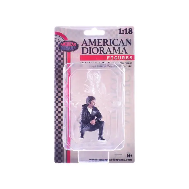 Alt view image 3 of 3 - "LB Nation" Figure #4 for 1/18 Scale Models by American Diorama