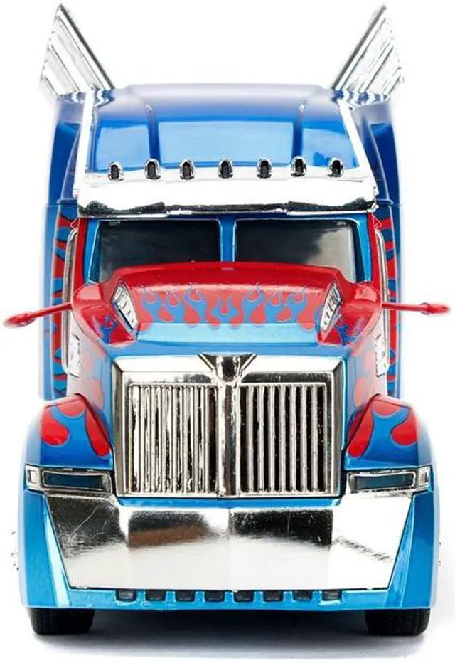 Alt view image 6 of 10 - Western Star 5700 XE Phantom Optimus Prime "Transformers" Movie 1/24 Diecast Model Car by Jada