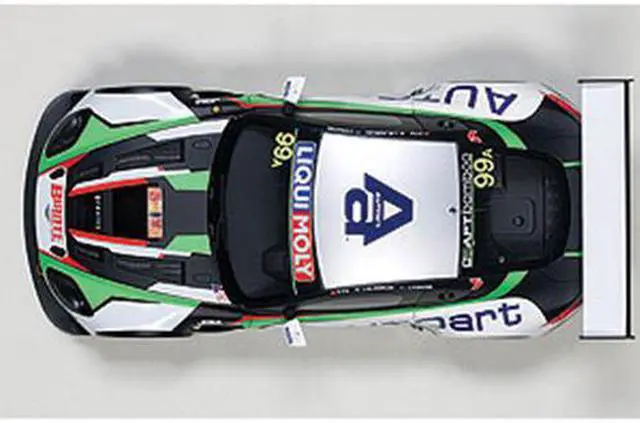 Alt view image 3 of 4 - Aston Martin V12 Vantage Bathurst 12hour Endurance Race 2015 #99 JM. Merlin / J. Venter / F. Yu 1/18 Model by Autoart