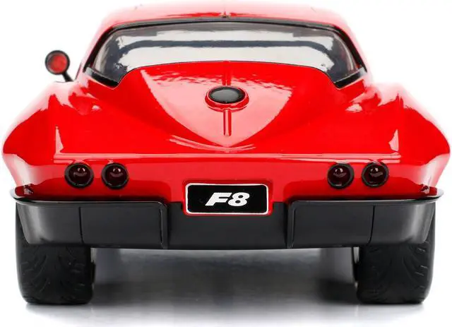 Alt view image 4 of 4 - Letty's Chevrolet Corvette Fast & Furious F8 "The Fate of the Furious" Movie 1/24 Diecast Model Car by Jada