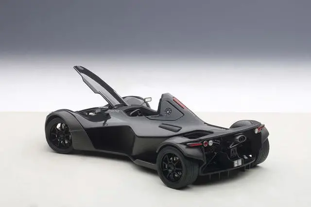 Alt view image 2 of 4 - BAC Mono Metallic Black 1/18 Model Car by Autoart
