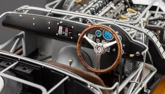 Alt view image 2 of 5 - 1956 Maserati 300S Rolling Chassis 1/18 Diecast Model by CMC