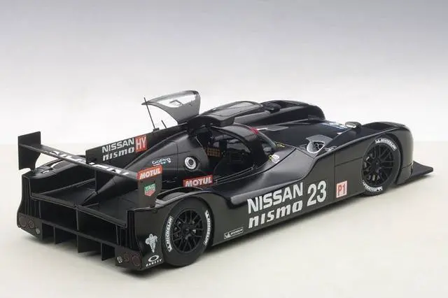 Alt view image 5 of 5 - Nissan GT-R LM Nismo 2015 Test Car #23 1/18 Scale Model Car by Autoart