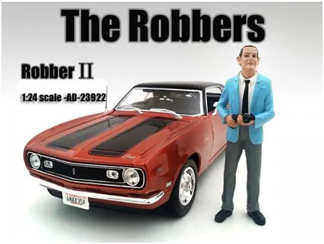 Main image of "The Robbers" Robber II Figure For 1:24 Scale Models by American Diorama