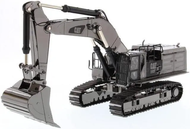 Alt view image 7 of 13 - CAT Caterpillar 390F L Hydraulic Tracked Excavator Gunmetal "Commemorative Series" 1/50 Diecast Model by Diecast Masters