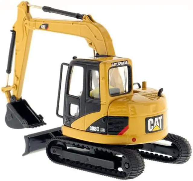 Alt view image 3 of 4 - CAT Caterpillar 308C CR Excavator with Operator "Core Classics Series" 1/50 Diecast Model by Diecast Masters