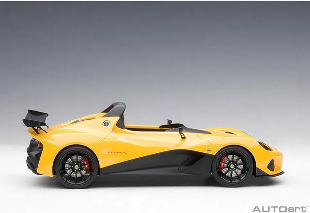Alt view image 3 of 4 - Lotus 3-Eleven Yellow 1/18 Model Car by Autoart