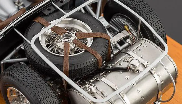 Alt view image 3 of 5 - 1956 Maserati 300S Rolling Chassis 1/18 Diecast Model by CMC