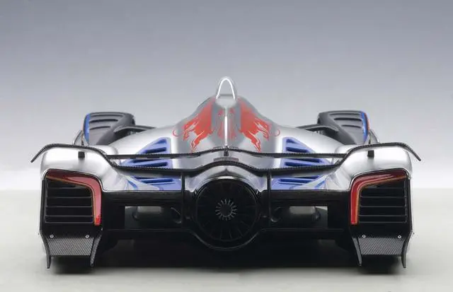 Alt view image 3 of 4 - Red Bull X2014 Fan Car Sebastian Vettel Hyper Silver 1/18 Model Car by Autoart