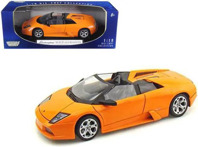 Main image of Lamborghini Murcielago Roadster Orange 1/18 Diecast Model Car by Motormax