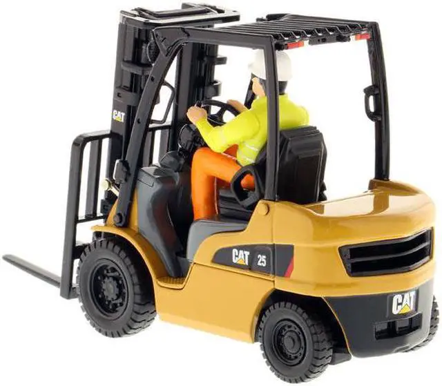 Alt view image 4 of 5 - CAT Caterpillar DP25N DP/GP15-35N Range Lift Truck with Operator "Core Classics" 1/25 Diecast Model by Diecast Masters