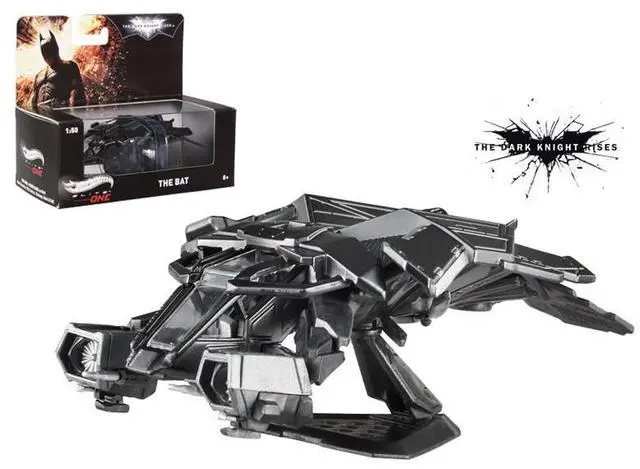 Alt view image 2 of 4 - The Bat Plane Batman "The Dark Knight Rises" (2012) Movie "Elite One" Series 1/50 Diecast Model by Hot Wheels