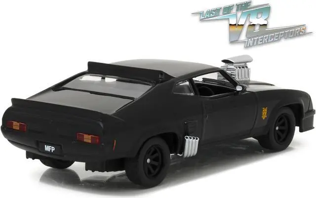 Alt view image 3 of 9 - 1973 Ford Falcon XB Black "Last of the V8 Interceptors" (1979) Movie 1/24 Diecast Model Car by Greenlight