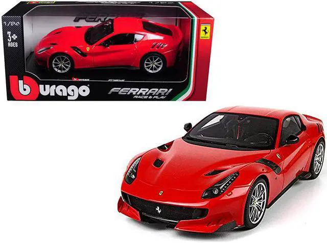 Main image of Ferrari F12 TDF Red 1/24 Diecast Model Car by Bburago