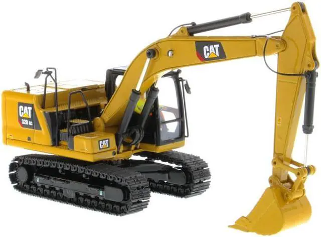 Alt view image 3 of 7 - CAT Caterpillar 320 GC Hydraulic Excavator with Operator "High Line Series" 1/50 Diecast Model by Diecast Masters