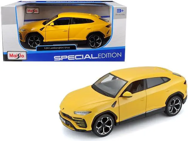 Main image of Lamborghini Urus Yellow 1/24 Diecast Model Car by Maisto