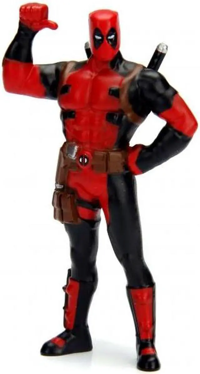 Alt view image 4 of 5 - Deadpool Taco Truck with Deadpool Diecast Figurine "Marvel" Series 1/24 Diecast Model by Jada