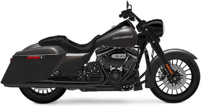 Alt view image 4 of 9 - Maisto 32336 1 isto 12 2017 Harley Davidson King Road Special Motorcycle Model, Black