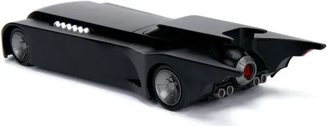 Alt view image 7 of 7 - Batmobile with Batman Diecast Figure "Animated Series" DC Comics Series 1/24 Diecast Model Car by Jada