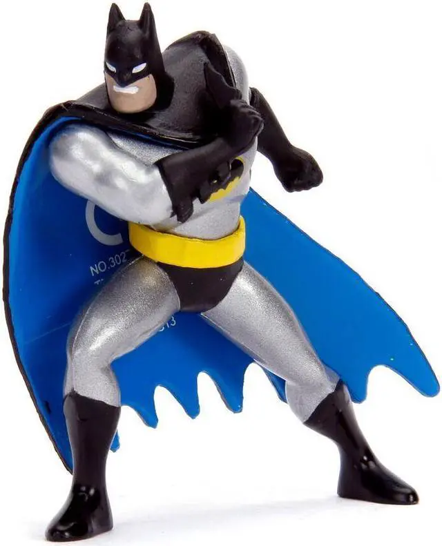 Alt view image 6 of 7 - Batmobile with Batman Diecast Figure "Animated Series" DC Comics Series 1/24 Diecast Model Car by Jada