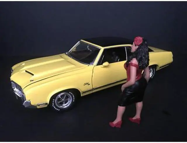 Alt view image 6 of 6 - American Diorama 38184 1 by 18 Scale Hanging Out II Rosa Figurine Model