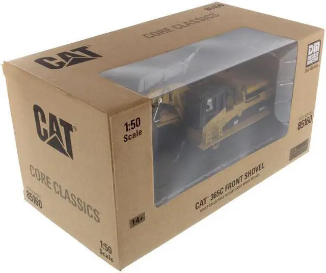 Alt view image 5 of 6 - CAT Caterpillar 365C Front Shovel with Operator "Core Classics Series" 1/50 Diecast Model by Diecast Masters