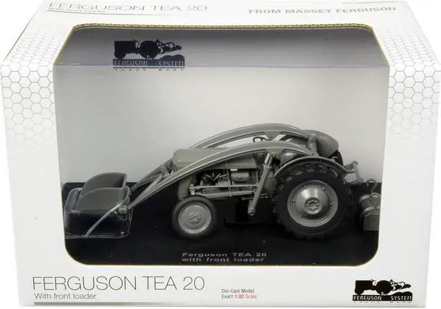 Alt view image 4 of 4 - Ferguson TEA 20 with Front Loader and Weight Tractor 1/32 Diecast Model by Universal Hobbies