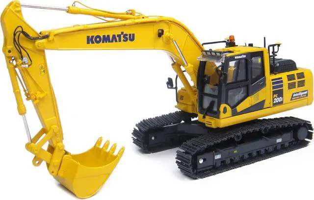 Main image of Komatsu PC200i-10 Tracked Excavator "Intelligent Machine Control" IMC Japanese Edition 1/50 Diecast by Universal Hobbies