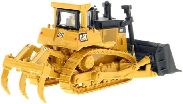 Alt view image 4 of 8 - CAT Caterpillar D9T Track Type Tractor with Operator "High Line" Series 1/87 (HO) Scale Diecast Model by Diecast Masters
