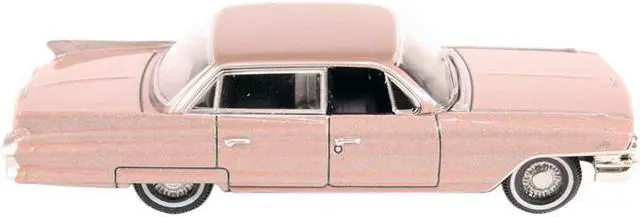 Alt view image 2 of 5 - 1961 Cadillac Sedan DeVille Metallic Pink 1/87 (HO) Scale Diecast Model Car by Oxford Diecast