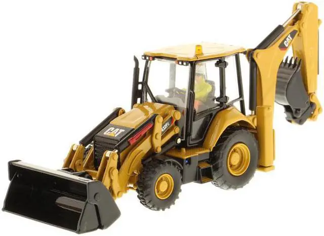 Main image of CAT Caterpillar 432F2 Backhoe Loader with Operator "High Line Series" 1/50 Diecast Model  by Diecast Masters
