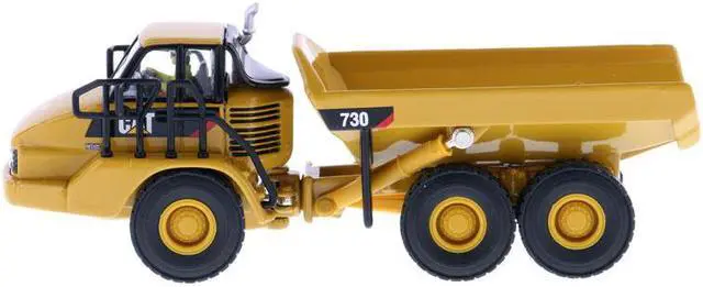 Alt view image 5 of 7 - CAT Caterpillar 730 Articulated Dump Truck with Operator "High Line" Series 1/87 (HO) Scale Diecast Model by Diecast Masters