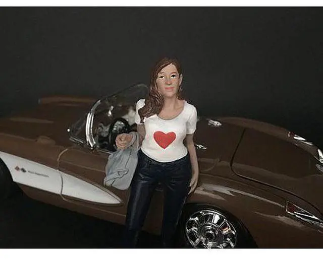 Alt view image 5 of 6 - "Ladies Night" Elle Figurine for 1/24 Scale Models by American Diorama