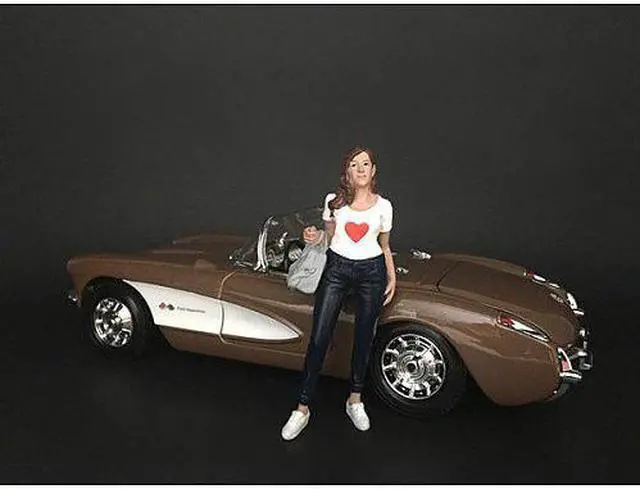 Alt view image 4 of 6 - "Ladies Night" Elle Figurine for 1/24 Scale Models by American Diorama