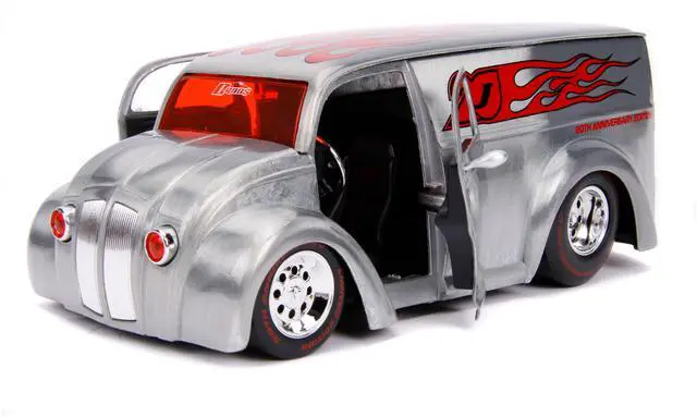 Alt view image 3 of 5 - Div Cruizer Van Metal Raw "D-Rods" "Jada 20th Anniversary" 1/24 Diecast Model Car by Jada