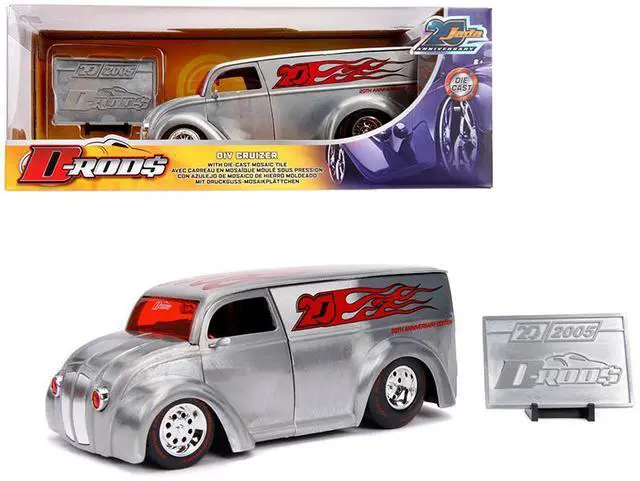 Alt view image 2 of 5 - Div Cruizer Van Metal Raw "D-Rods" "Jada 20th Anniversary" 1/24 Diecast Model Car by Jada
