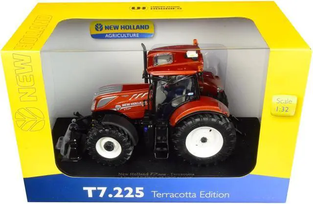 Alt view image 4 of 4 - New Holland T7.225 "Terracotta Edition" Tractor Limited Edition to 1,000 pieces 1/32 Diecast Model by Universal Hobbies