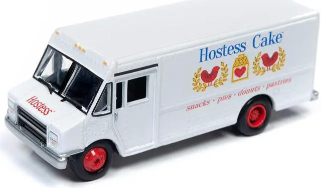 Alt view image 2 of 10 - GMC Step Van White with "Hostess" Country Billboard "Johnny Lightning 50th Anniv." 1/64 Diecast Model Johnny Lightning